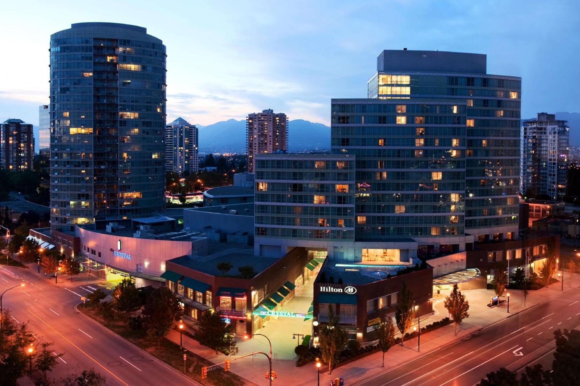Hilton Vancouver Metrotown Burnaby Buitenkant foto